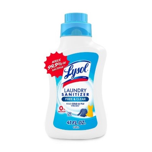 Lysol Laundry Sanitizer Free & Clear - 41 fl oz