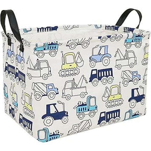 Rectangle Gift Shelf Nursery Storage Basket Laundry Hamper Storage Box and Bins for Home Clothes with Handles