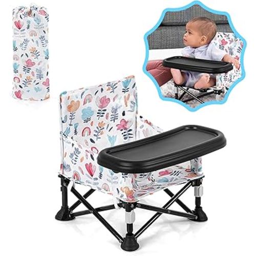 Baby Camping Chair, Booster Seat Travel, Booster Seat for Kitchen Chair