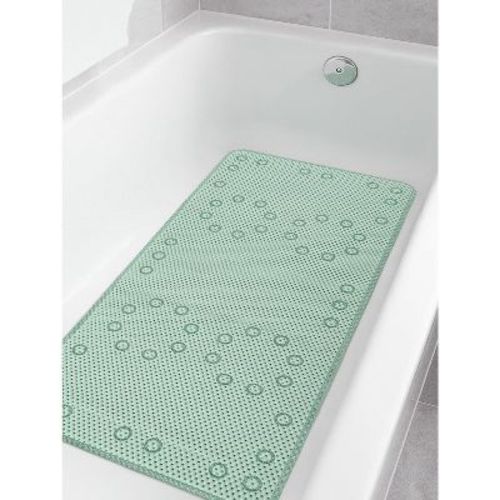 Home Mart Goods Mint Green Non-Slip Foam Bathtub Shower Mat With Suction Cups