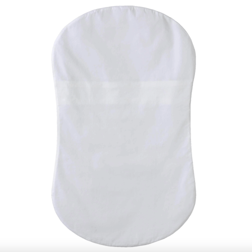 HALO - BassiNest Fitted Sheet 100% Cotton | White