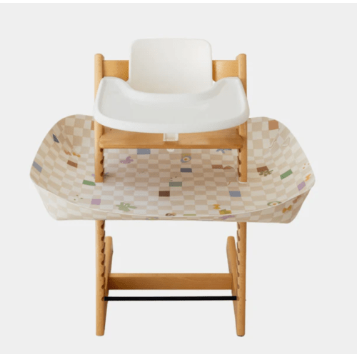 Catchy - Food Catcher for STOKKE Tripp Trapp High Chair | Playful Checker