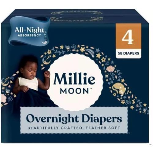 Millie_Moon Disposable Overnight Diapers (Size 4)