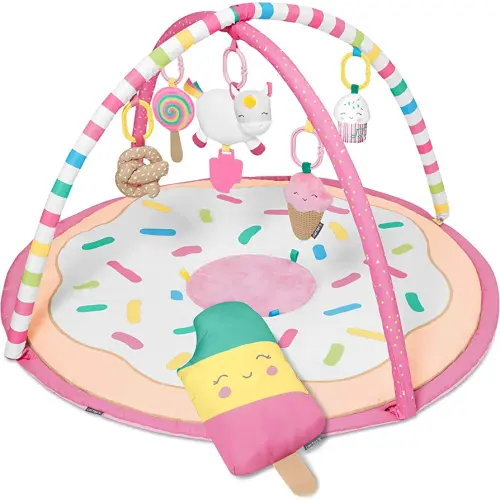 Skip Hop Carter's Sweet Surprise Baby Play Mat and Infant Activity Gym