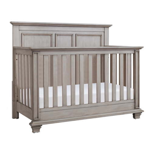 Oxford Baby Kenilworth 4-in-1 Convertible Crib, Stone Wash, GREENGUARD Gold Certified, Wooden Crib