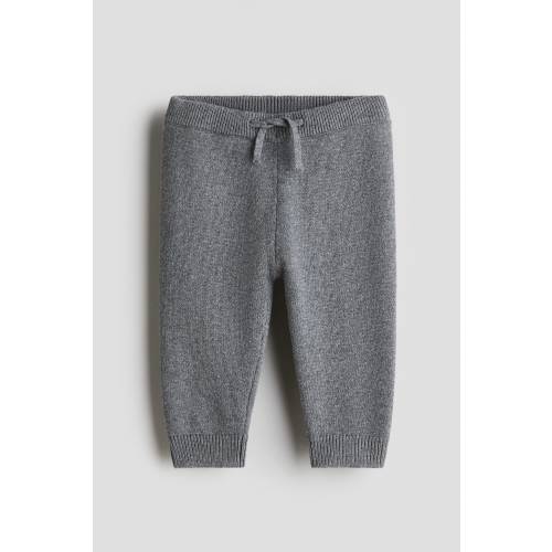 FINE-KNIT COTTON JOGGERS