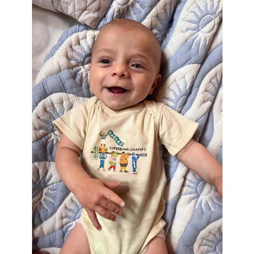 Super Bowl Onesie