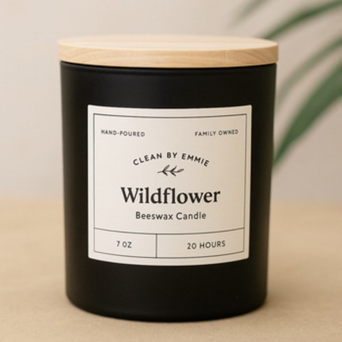 Misty Morning 100% Beeswax Candle with essential oils | In His Hands