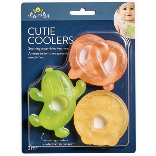 Cutie Coolers™ Water Filled Teethers - Silly Foods