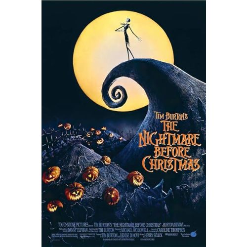 Tim Burton's The Nightmare Before Christmas - Movie Poster (Regular Style) (Size: 24" x 36")