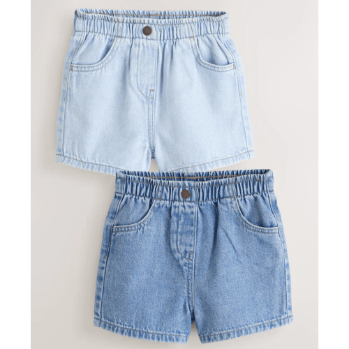 Denim Pull On Shorts 2 Pack