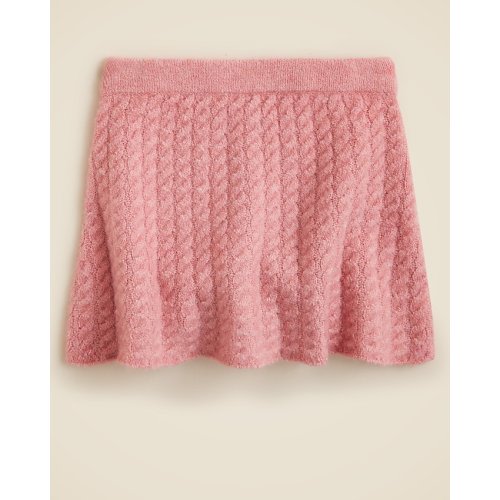 J.Crew: Girls' Cable-knit Sweater-skirt In Supersoft Yarn For Girls