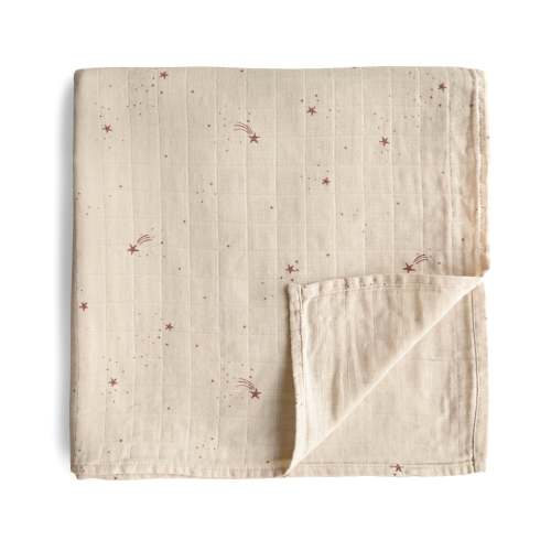 Organic Cotton Muslin Swaddle Blanket – The Rocking Horse Co.