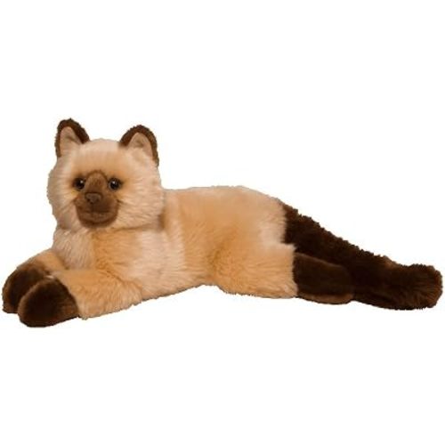 Douglas Sebastian Himalayan Cat Plush Stuffed Animal | 19-inch Long with Tail