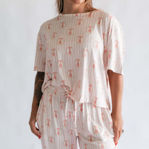 Women's T-Shirt and Pants Set in Dance