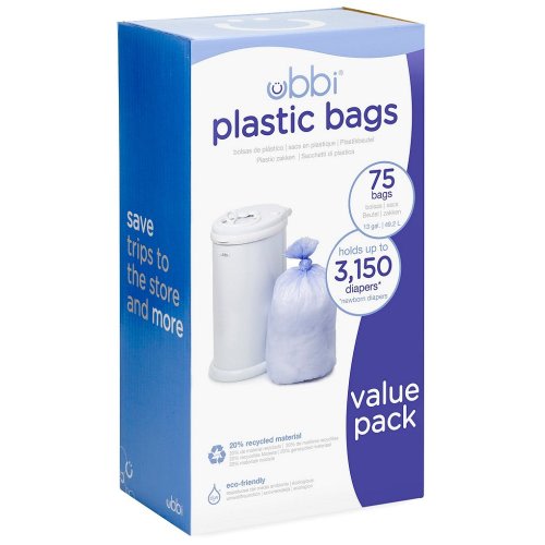 Ubbi Plastic Bags for Ubbi Diaper Pail