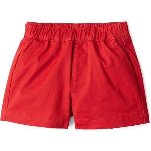 Amazon Essentials x Sofia Grainge Unisex Babies, Toddlers and Kids' Pull-on Cotton Twill Shorts