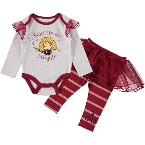 Baby Girl Clothes with One Piece and Leggings or Headband, Baby Outfit, Baby Gift Set