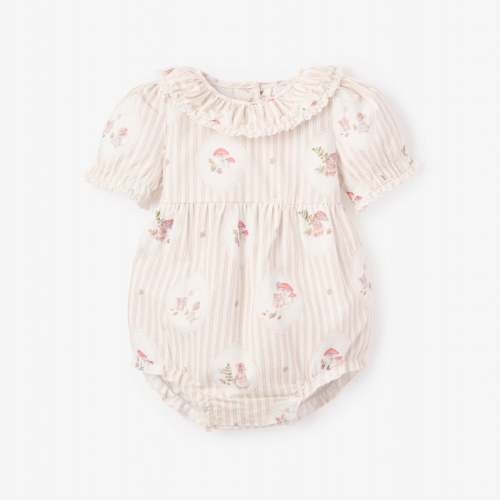 Magical Mouse Cameo Striped Bubble – Elegant Baby