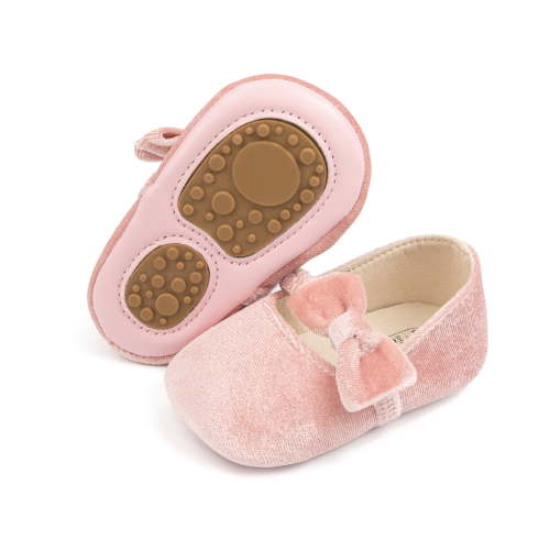 HsdsBebe Baby Girls Dress Shoes Infant Mary Jane Bowknot Soft Sole Shoes for Newborn First Walker