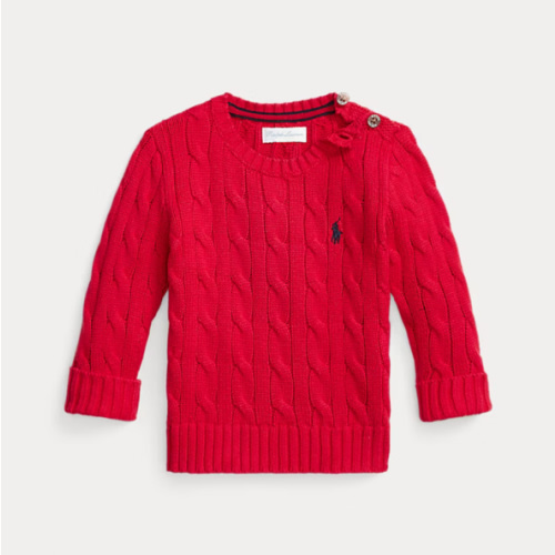 Cable-Knit Cotton Sweater | Ralph Lauren