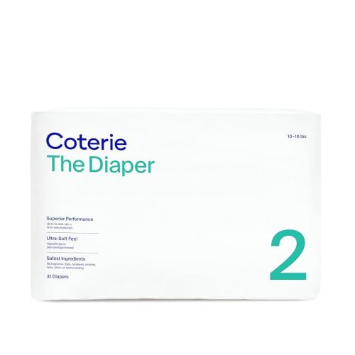 Coterie Size 2 Diaper, 31 Ct-L8