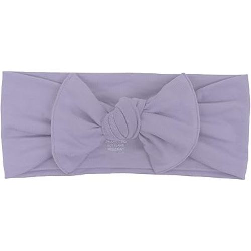 KYTE BABY Rayon Made From Bamboo Bow, (0-3 Months, Taro)