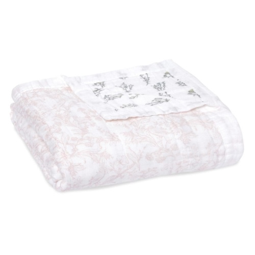 French Floral Silky Soft Dream Blanket | aden + anais