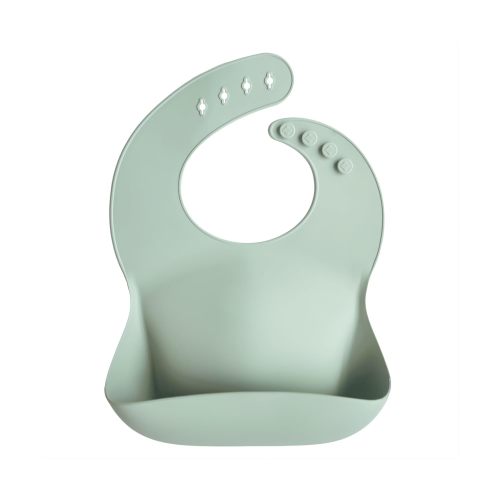 Silicone Bib - Cambridge Blue