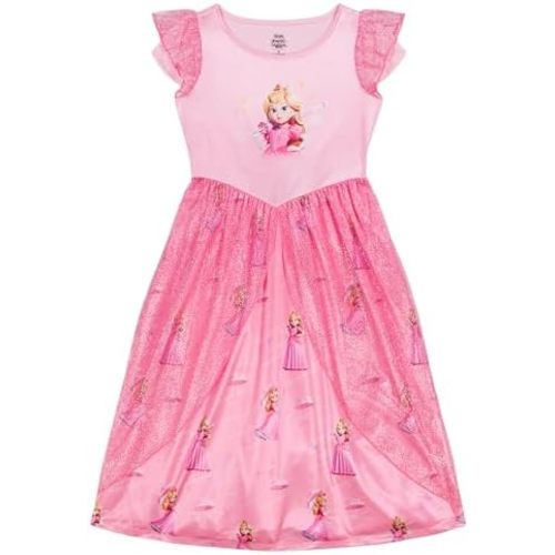 Girls' Fantasy Gown, Comfortable Sleepwear Nightgown, Soft & Cute Pajamas for Kids