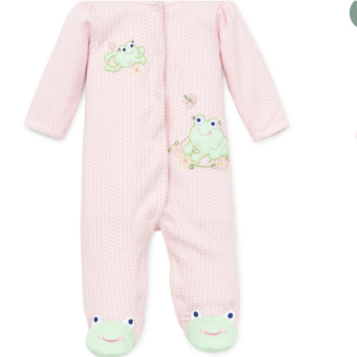 Frog Friends Footed One-Piece