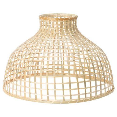 GOTTORP Pendant lamp shade - bamboo 22x15 "