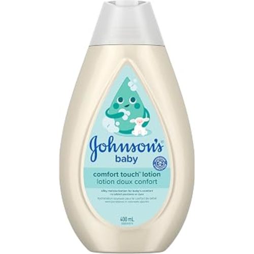 Johnson's Baby Newborn Face and Body Lotion, CottonTouch Cream, Hypoallergenic and Paraben-Free Moisturization for Baby's Sensitive Skin, Made with Real Cotton 800ml
