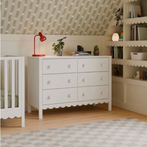 daVinci Sammy Scallop 6-Drawer Dresser