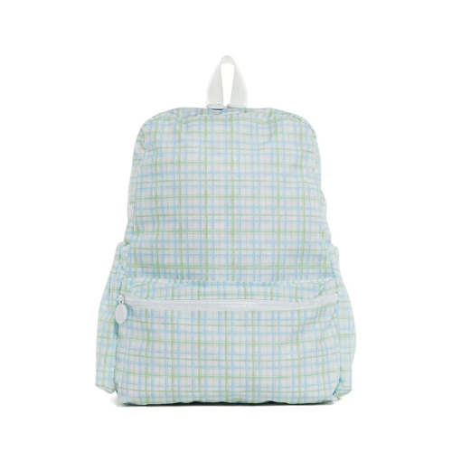 TRVL Green Classic Plaid Backpacker – Little Stitches & Co.