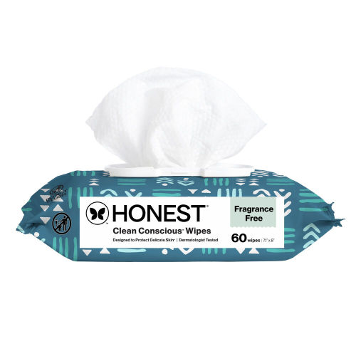Unscented Plant-based* Clean Conscious™ Baby Wipes