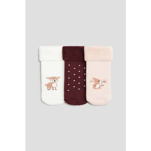3-PACK TERRY SOCKS