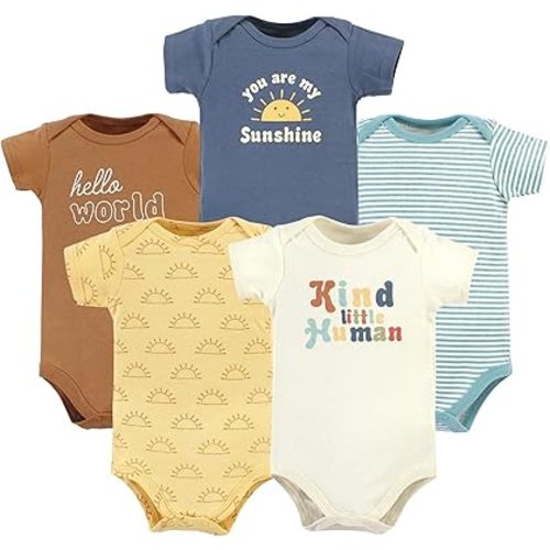 Hudson Baby Baby Cotton Bodysuits
