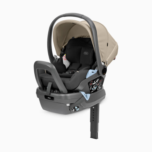 Peg Perego PEG Primo Viaggio Lounge - Reclining Rear Facing Infant Car Seat - Vanilla Blend