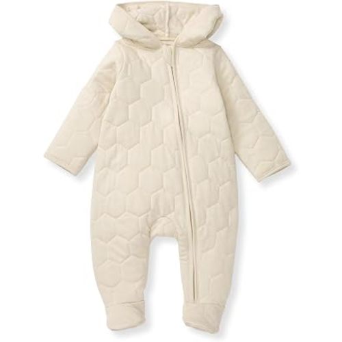 Burt's Bees Baby Unisex Infant Bunting Jumpsuit, Organic Cotton One-Piece Long Sleeve Outfit Coverall