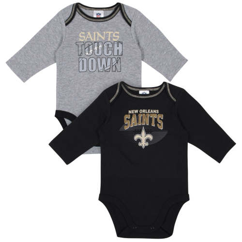 2-Pack Baby Boys New Orleans Saints Long Sleeve Bodysuits – Gerber Childrenswear