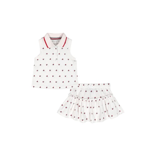 Sleeveless Polo & Skort Set (Women) | Nordstromrack