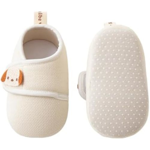 Baby Booties Newborn First Walkers Cozy Shoes Warm Soft Slippers for Toddler Infant Boys Girls