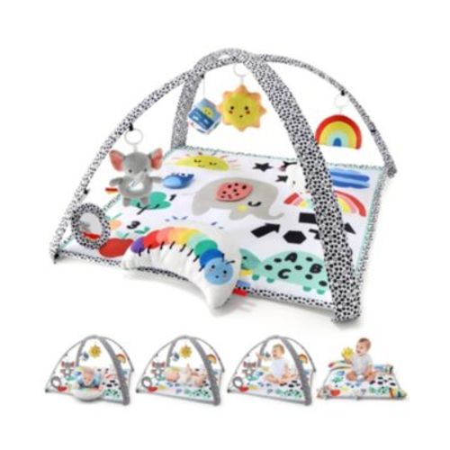 Montessori Elephant 7-in-1 Activity Play Gym & Play Mat for Baby