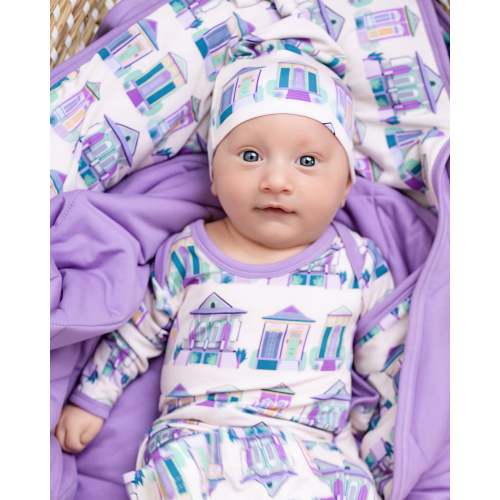 Home Sweet Nola | Sleepy Gown & Beanie Hat – Pearls and Pelicans