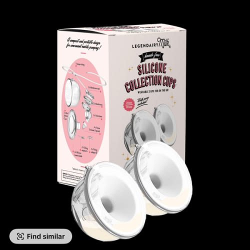 Silicone Milk Collection Cups | Legendairy Milk