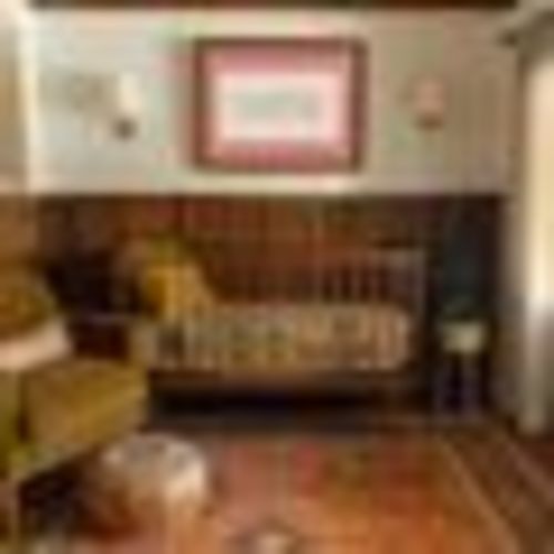 Boy Name Wall Art for Nursery - Personalized Printed Boy Room Decor - Gender Neutral Nursery - Red Gingham Name Print Over Crib art (5x7 inches, Landscape)