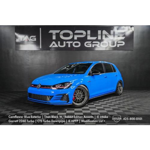 2019 Volkswagen Golf GTI 2.0T Rabbit Edition FWD - $27,152 - CarGurus