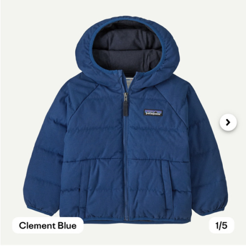 Patagonia Baby Cotton Down Jacket