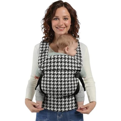 MISSWISDOM Baby Carrier Newborn to Toddler, Adjustable Toddler Carrier, Baby Holder Carrier, Kangaroo Infant Carriers with Widen Shoulder Straps, Brown Leopard